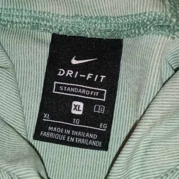 Nike | Dri-FIT Trophy Girls Lightweight Jersey Knit Green Hoodie Youth Size XL - Picture 13 of 15